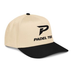 Padel 5 Panel Cap | Match Day Style – Black Icon