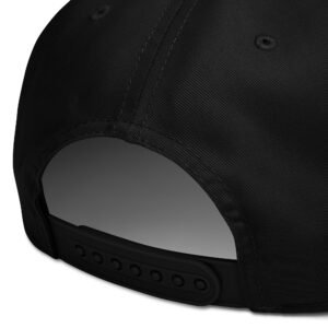 Padel 5 Panel Cap | Match Day Style – Black Edition