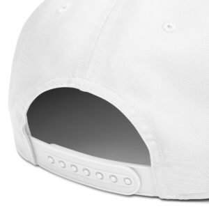 Padel 5 Panel Cap | Match Day Style Wh – Black Icon
