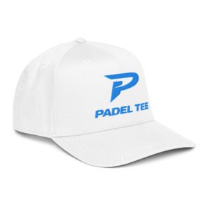 Padel 5 Panel Cap | Match Day Style Wh – BS Icon