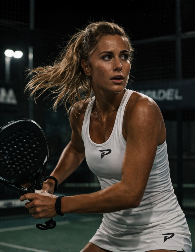 Banner Padel Tee - Women Mobile