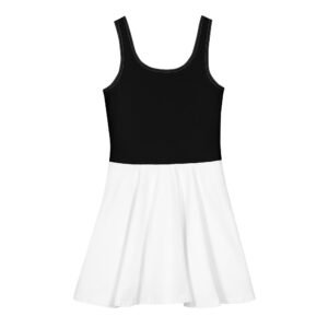 Women’s Padel Dress | Match Day Style – B&W Edition