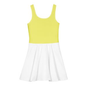 Women’s Padel Dress | Match Day Style – Yellow Edition