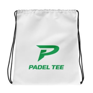 Padel Tee Match Day Drawstring Bag – Game Ready Essential Green