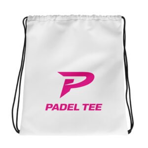 Padel Tee Match Day Drawstring Bag – Game Ready Essential Pink