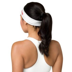Padel Performance Headband | Match Day Essential – Red Logo