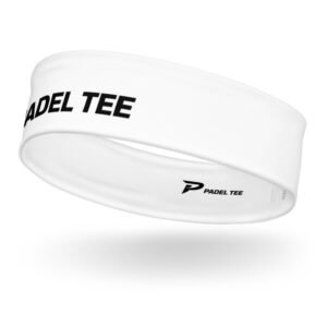 Padel Performance Headband | Match Day Essential – Black Logo
