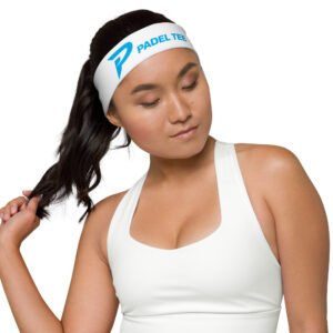 Padel Performance Headband | Match Day Essential – Blue Logo