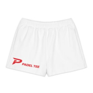 Premium Unisex Cotton Padel Shorts – Icon Red