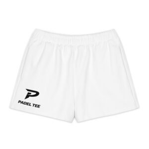 Premium Unisex Cotton Padel Shorts – Black Logo