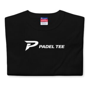 Champion® x Padel Tee – Men’s Padel T-Shirt – Black Edition