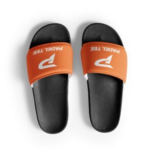 Men’s Padel Comfort Sandals – Match Day – Orange Edition
