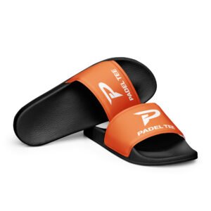 Men’s Padel Comfort Sandals – Match Day – Orange Edition