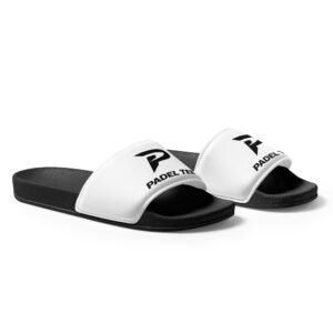 Men’s Padel Comfort Sandals – Match Day – White Edition