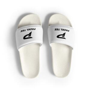 Padel Tee Men’s Recovery Slides – Court Essential white
