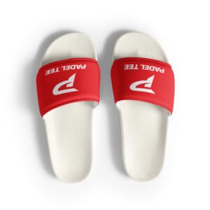 Men’s Padel Comfort Sandals – Match Day – Red Edition