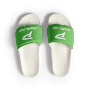 Men’s Padel Comfort Sandals – Match Day – Green Edition