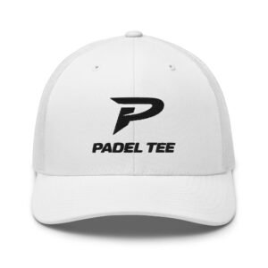 Padel Trucker Cap | Match Day Classic – Black Icon