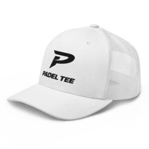 Padel Trucker Cap | Match Day Classic – Black Icon