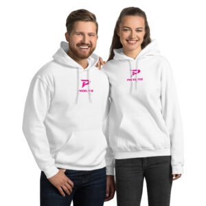 Unisex Padel Performance Hoodie – Big Logo Pnk