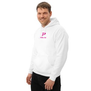 Unisex Padel Performance Hoodie – Big Logo Pnk