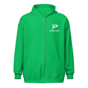 Unisex Padel Zip Hoodie – Multicolor Edition