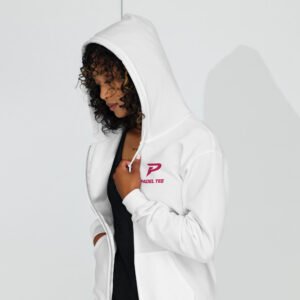 Padel Zip Hoodie Embroidered – Icon Pink