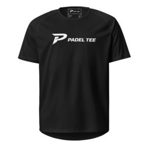 Men’s Padel Competition T-Shirt – Signature | Pro Performance – Black