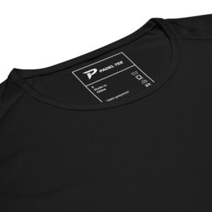 Men’s Padel Competition T-Shirt – Icon | Pro Performance – Black