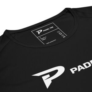 Men’s Padel Competition T-Shirt – Signature | Pro Performance – Black