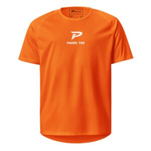 Men’s Padel Competition T-Shirt – Logo | Pro Performance – Neon