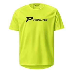 Men’s Padel Competition T-Shirt – Signature | Pro Performance – Neon