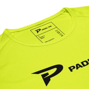 Men’s Padel Competition T-Shirt – Signature | Pro Performance – Neon