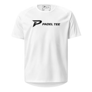 Men’s Padel Competition T-Shirt – Signature | Pro Performance – White