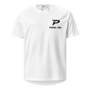 Men’s Padel Competition T-Shirt – Iconic | Pro Performance – White
