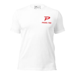Padel Tee Performance T-Shirt – Icon Red