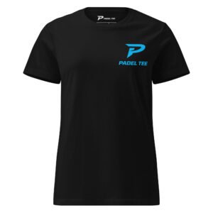 Padel Tee Women’s Softstyle T-Shirt Icon – Black