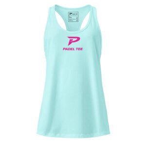 Padel Tee Women’s Racerback Tank – Blue sky