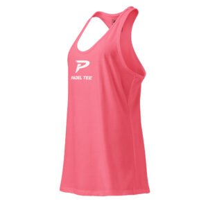 Women’s Padel Racerback Tank | Match Day Fit – Pink Edition