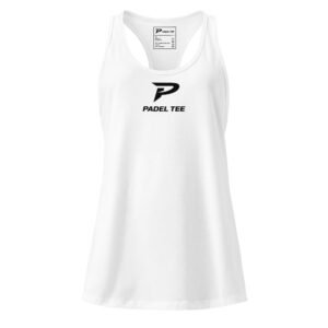 Padel Tee Women’s Racerback Tank – Icon Black