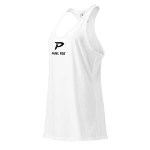 Padel Tee Women’s Racerback Tank – Icon Black