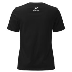 Women’s Premium Padel T-Shirt | Black – Icon Edition