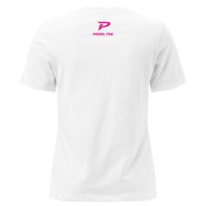 Women’s Premium Padel T-Shirt | White – Icon Edition