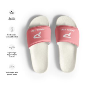 Padel Tee Women’s Recovery Slides – Court Pink Ed.