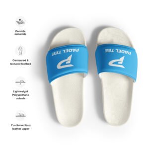 Women’s Padel Comfort Slides Match Day – Blue Sky Ed.