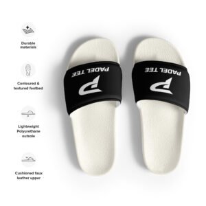 Women’s Padel Comfort Slides Match Day – Black Edition
