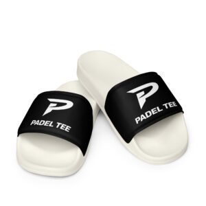 Women’s Padel Comfort Slides Match Day – Black Edition