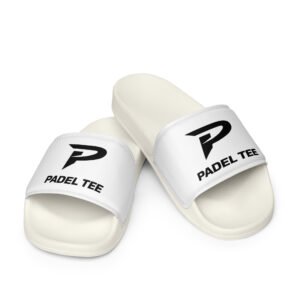 Women’s Padel Comfort Slides Match Day – White Edition