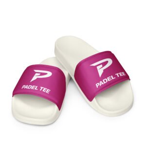 Women’s Padel Comfort Slides Match Day – Vibrant Pink Ed.